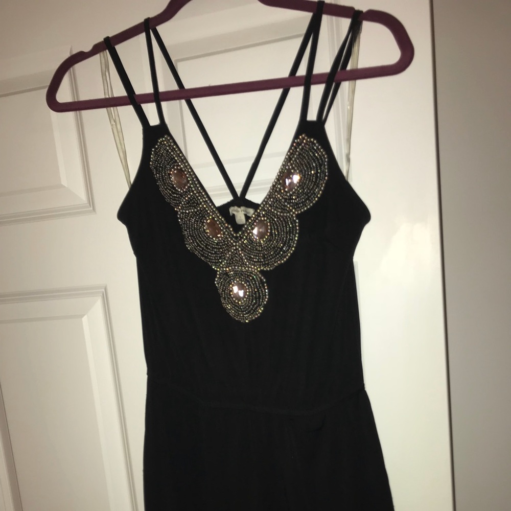 Dressy Romper with Pockets!